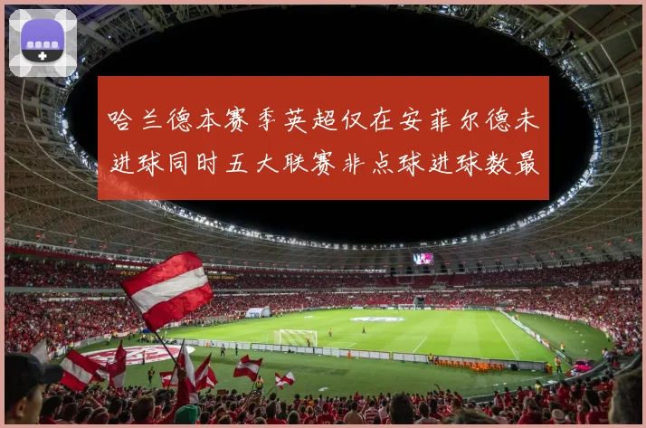 哈兰德本赛季英超仅在安菲尔德未进球同时五大联赛非点球进球数最多