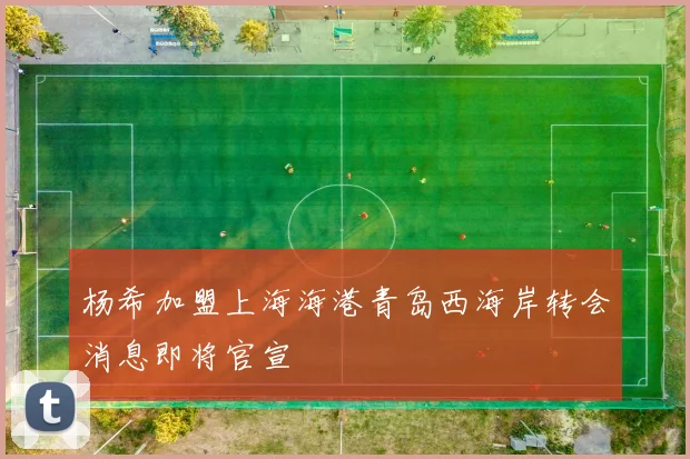 杨希加盟上海海港青岛西海岸转会消息即将官宣